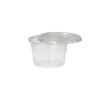 Starpak Deckel für Dressingbecher, PP rund Ø 7,1 cm, 0,5 cm transparent