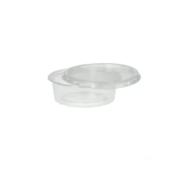 Starpak Deckel für Dressingbecher, PP rund Ø 7,1 cm, 0,5 cm transparent
