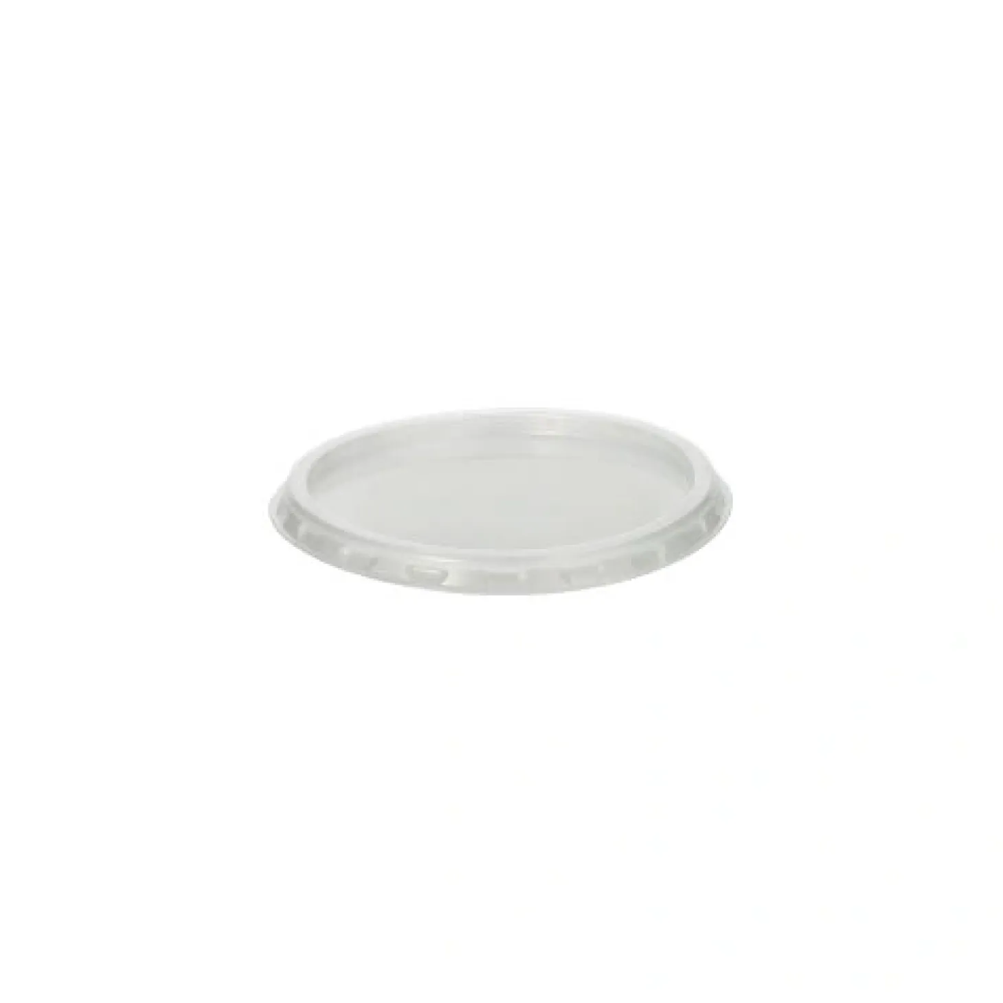 Starpak Deckel für Dressingbecher, PP rund Ø 7,1 cm, 0,5 cm transparent