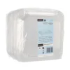 Starpak Deckel für Lunchboxen PET eckig 2,5 cm x 18 cm x 18 cm transparent