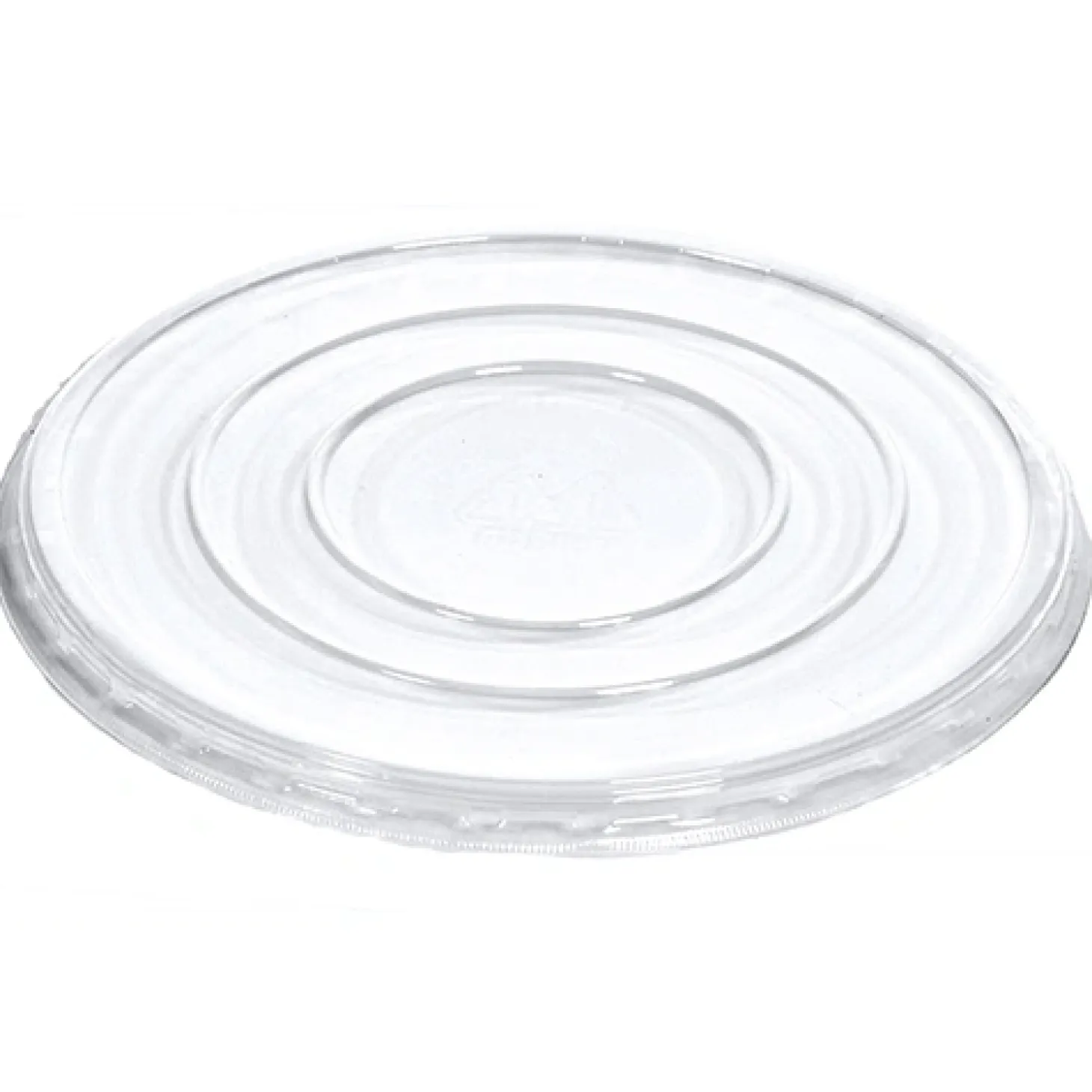 Starpak Deckel für Salatschalen, R-PET rund Ø 18 cm, 1,5 cm klar
