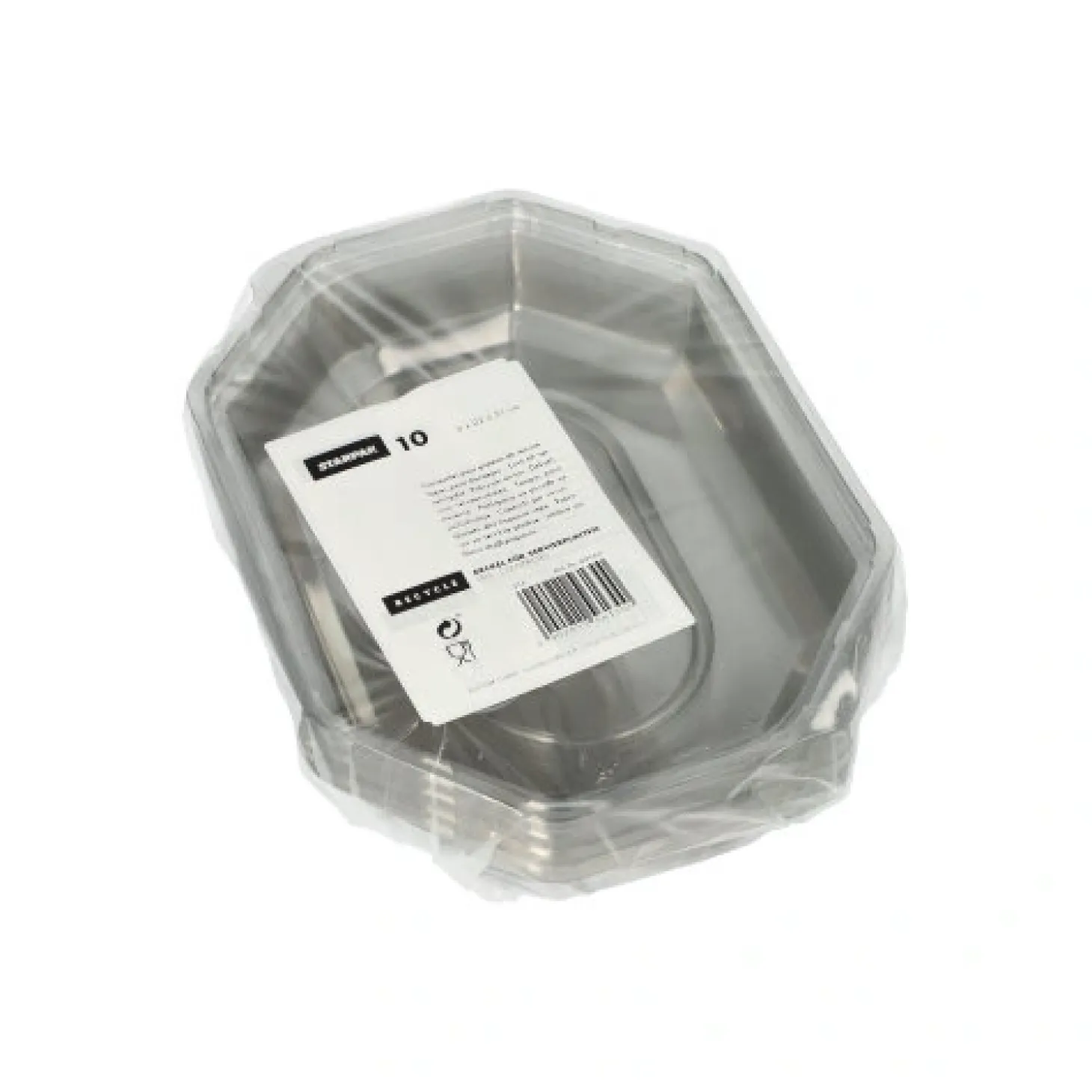 Starpak Deckel für Servierplatten, PET 6 cm x 22 cm x 31 cm transparent