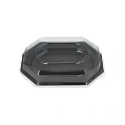 Starpak Deckel für Servierplatten, PET 6 cm x 22 cm x 31 cm transparent