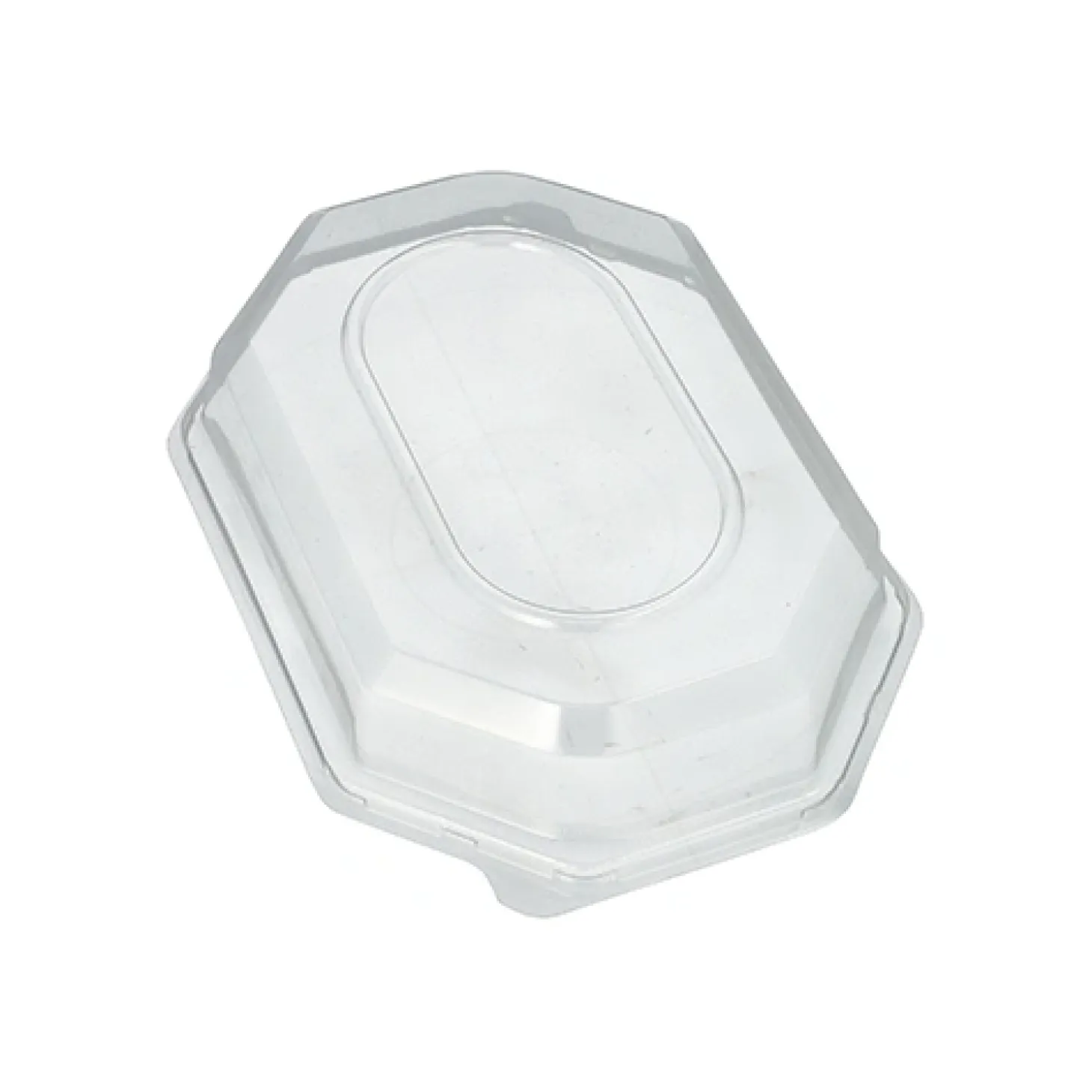 Starpak Deckel für Servierplatten, PET 6 cm x 22 cm x 31 cm transparent