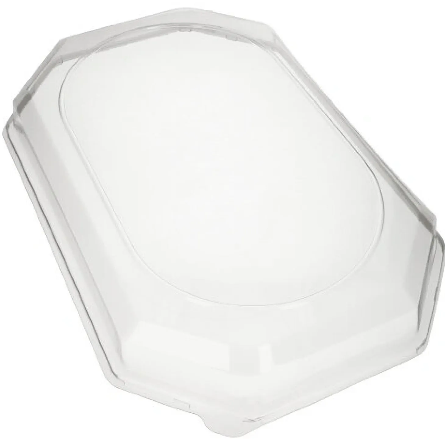 Starpak Deckel für Servierplatten, PET 54 cm x 35 cm x 6,3 cm transparent