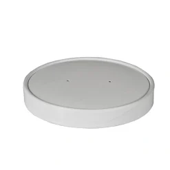 Starpak Deckel für Suppenbecher, Pappe "To Go" rund Ø 11,8 cm weiß