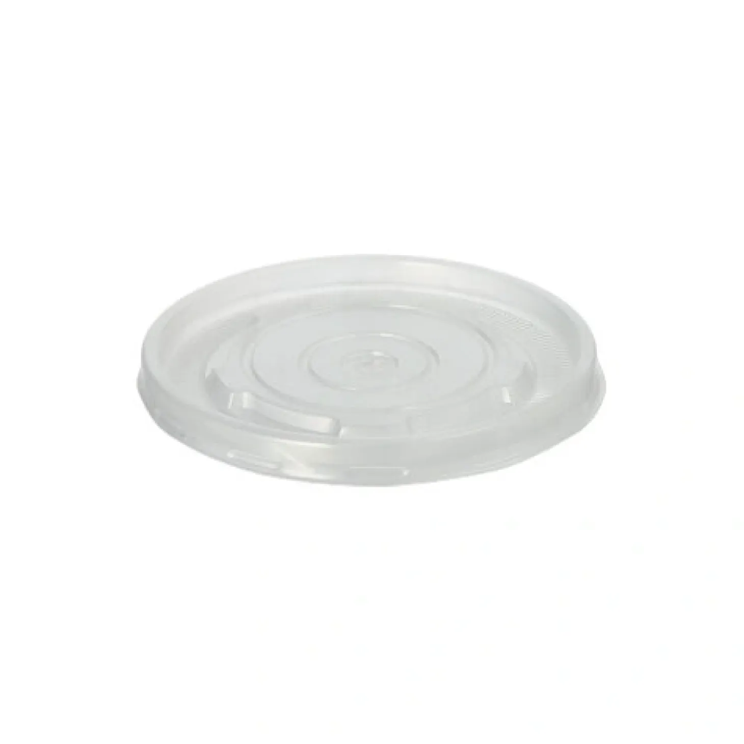 Starpak Deckel für Suppenbecher, PP rund Ø 9,8 cm, 1 cm transparent