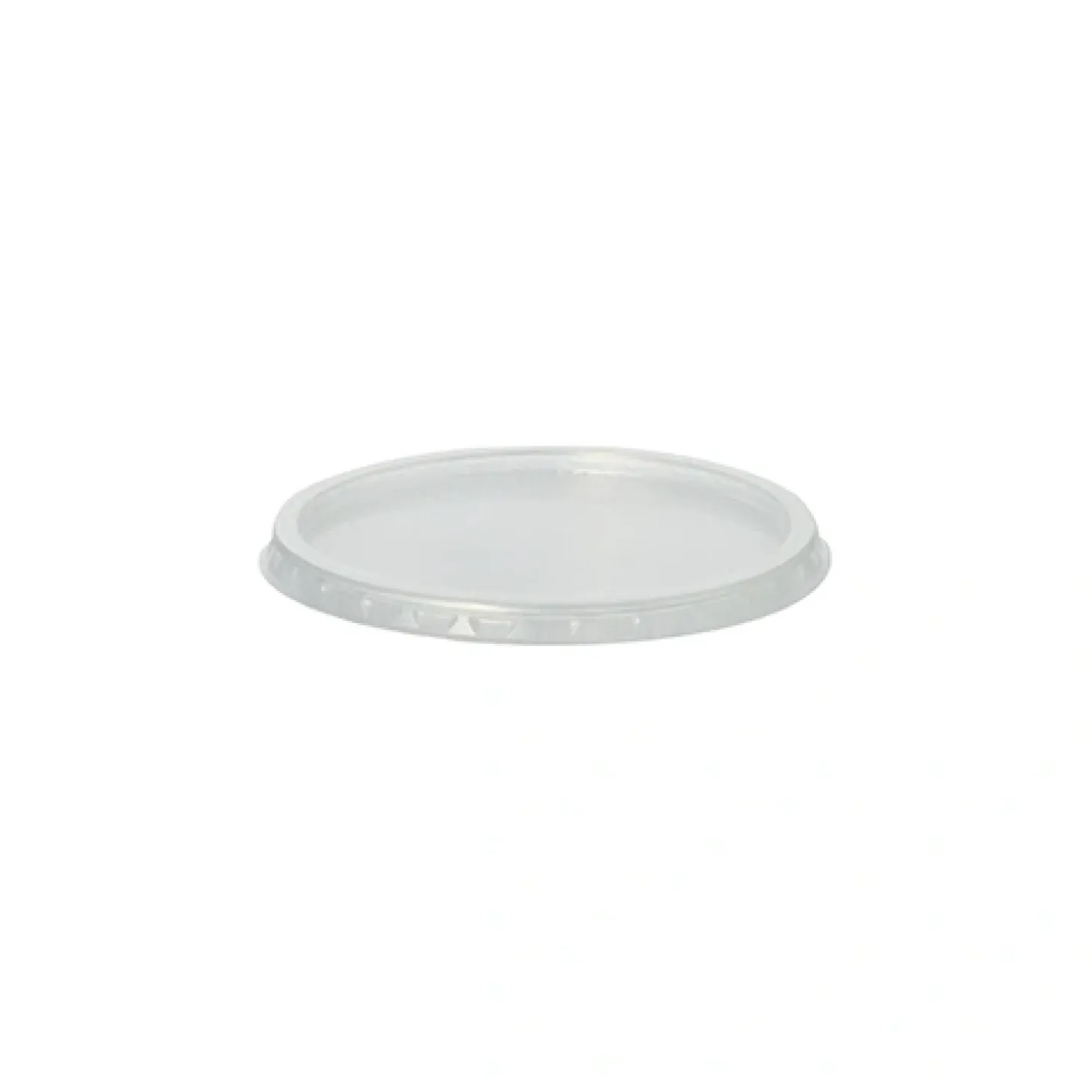 Starpak Deckel für Verpackungsbecher, PP rund Ø 10,1 cm, 0,8 cm transparent