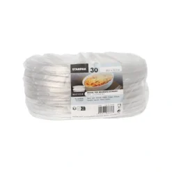 Starpak Deckel PET für Schalen oval 1 cm x 13,5 cm x 20,5 cm glasklar "Cella"