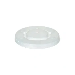 Starpak Deckel PS rund Ø 9 cm, 1 cm klar mit Kreuzschlitz