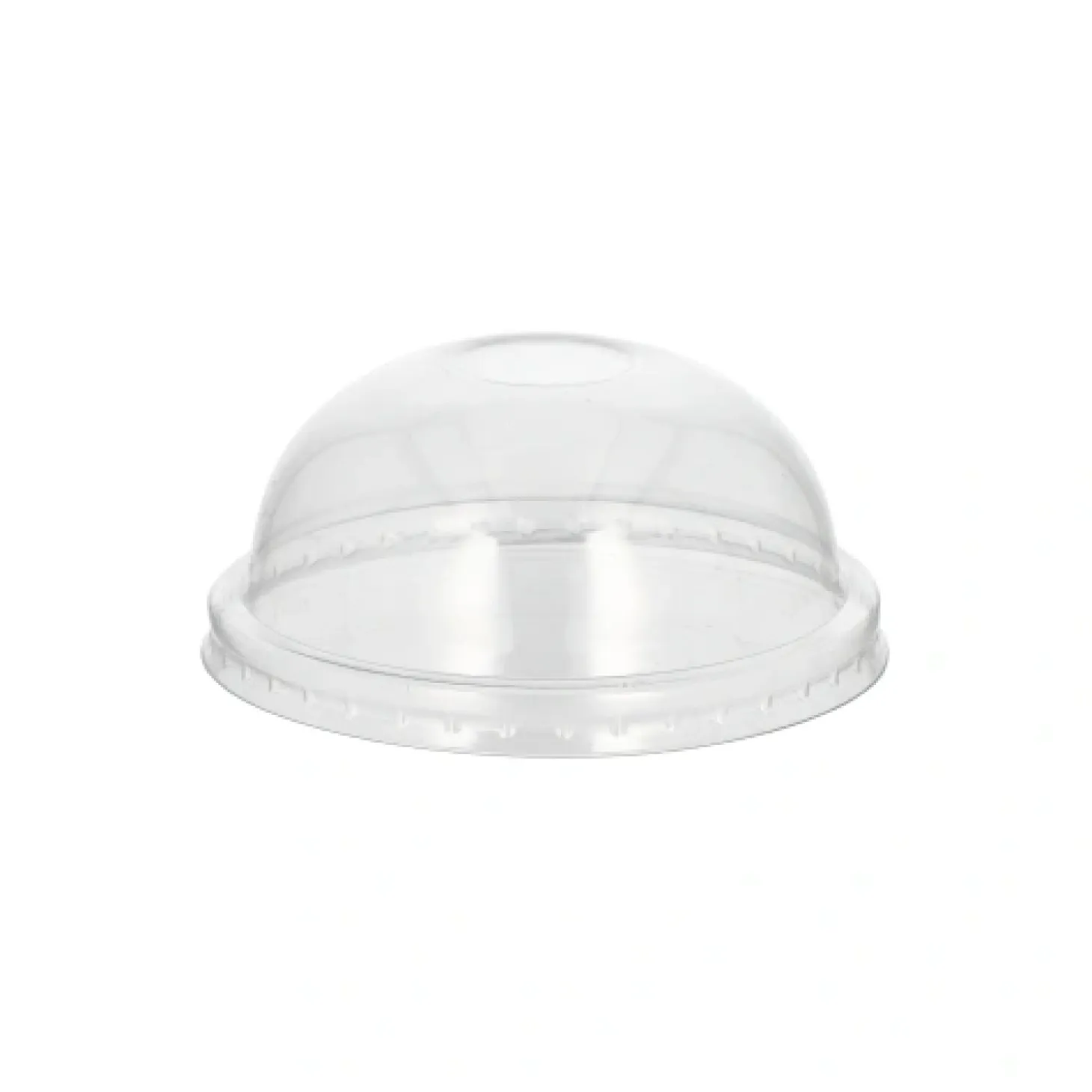Starpak Dom-Deckel für Suppenbecher PET rund Ø 9,8 cm, 4 cm transparent