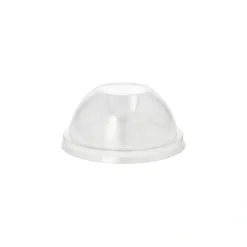 Starpak Dom-Deckel, PET rund Ø 8 cm, 4 cm glasklar ohne Lochung