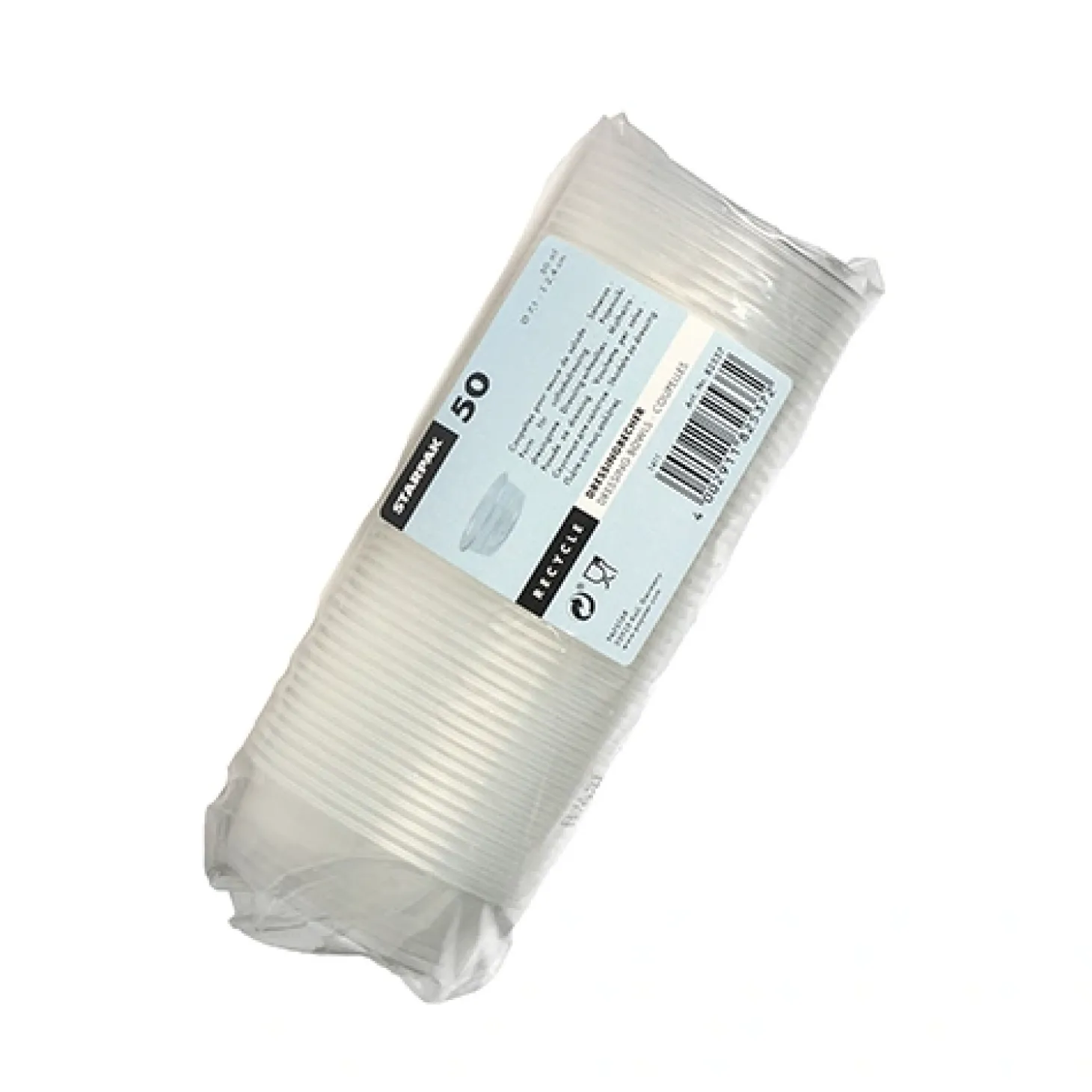 Starpak Dressingbecher, PP rund 50 ml Ø 7,1 cm, 2,4 cm transparent
