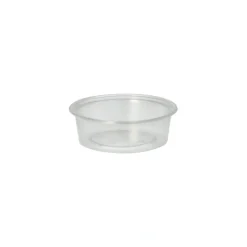 Starpak Dressingbecher, PP rund 50 ml Ø 7,1 cm, 2,4 cm transparent