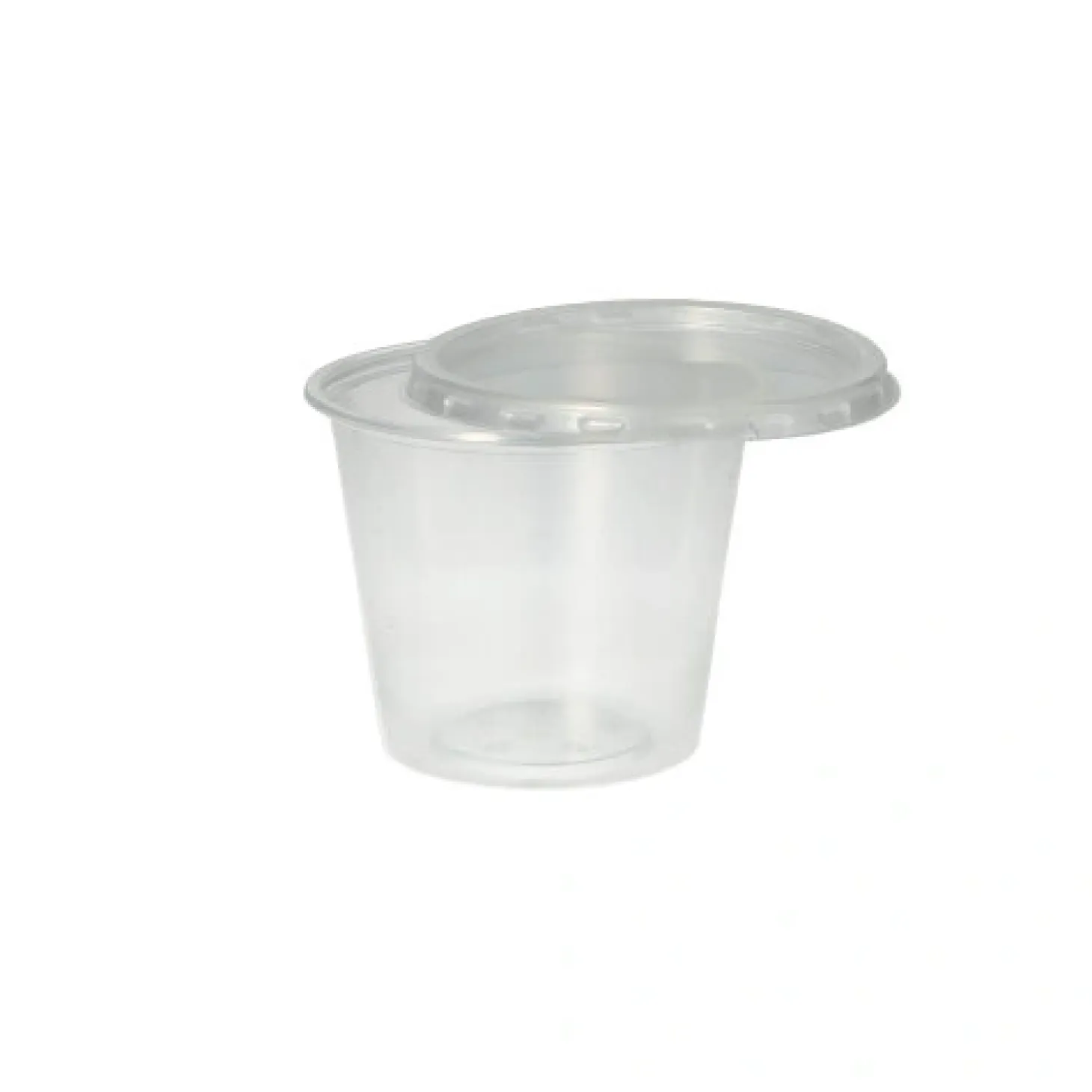 Starpak Dressingbecher, PP rund 125 ml Ø 7,1 cm, 5,7 cm transparent