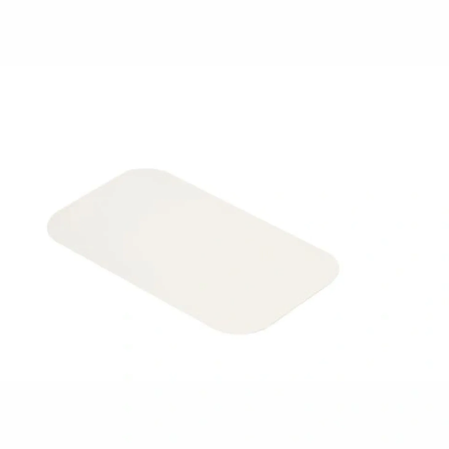 Starpak Einlegedeckel, PP-beschichtet eckig 21,8 cm x 12,3 cm