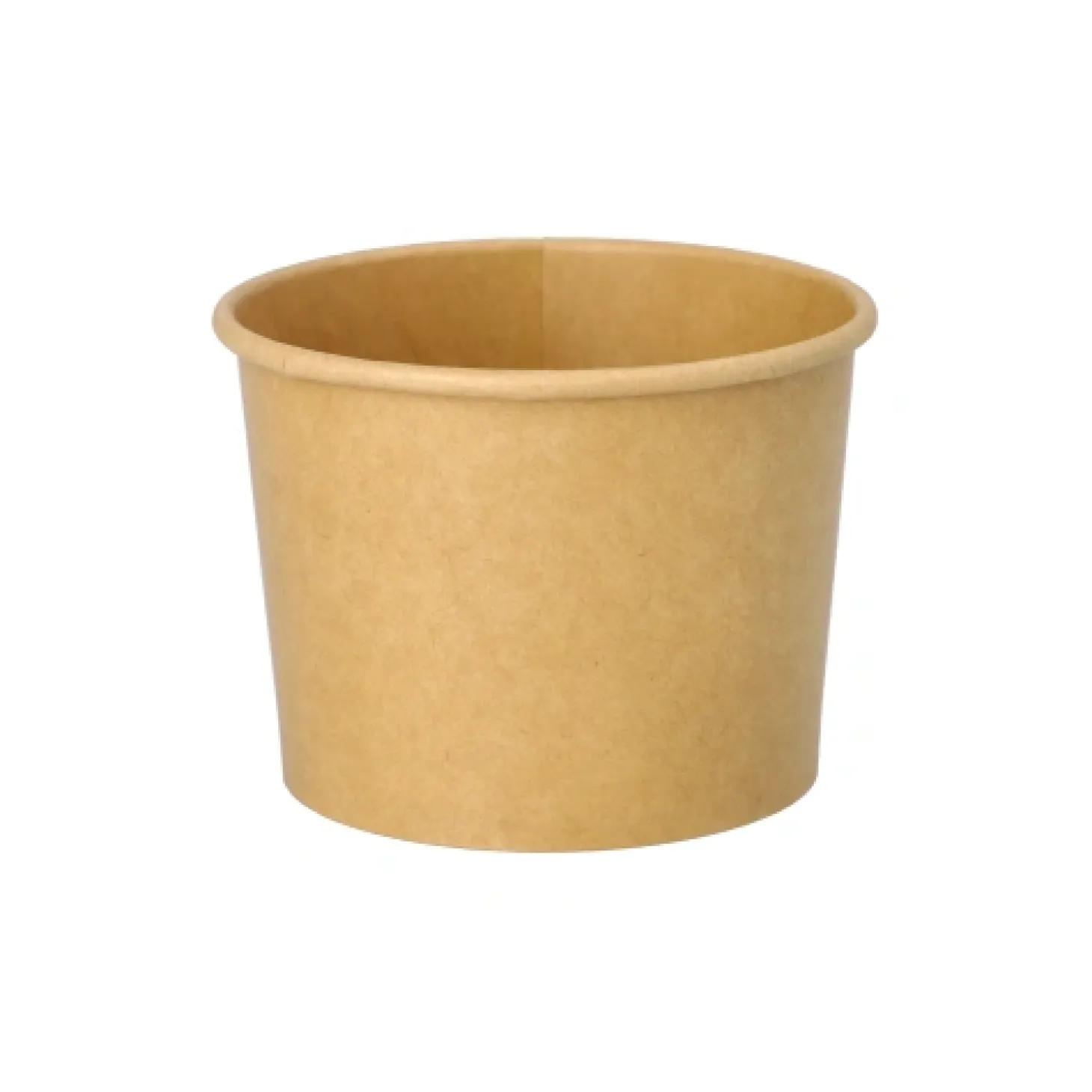 Starpak Eisbecher, Pappe rund 250 ml Ø 9,5 cm, 6,2 cm braun, 20 x 50 Stück