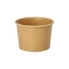 Starpak Eisbecher, Pappe rund 100 ml Ø 7,5 cm, 4,9 cm braun, 20 x 50 Stück