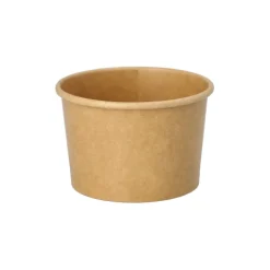 Starpak Eisbecher, Pappe rund 150 ml Ø 8,6 cm, 5,2 cm braun, 20 x 50 Stück