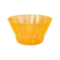 Starpak Eis- und Dessertschalen, PS rund 500 ml Ø 13 cm, 7,5 cm orange