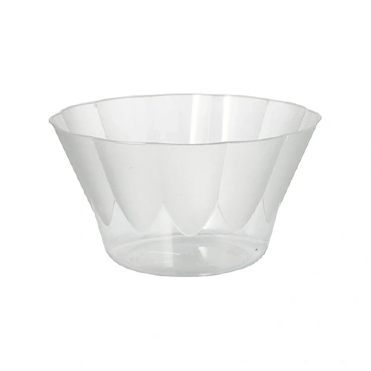 Starpak Eis- und Dessertschalen, PS rund 400 ml Ø 12 cm, 7 cm glasklar
