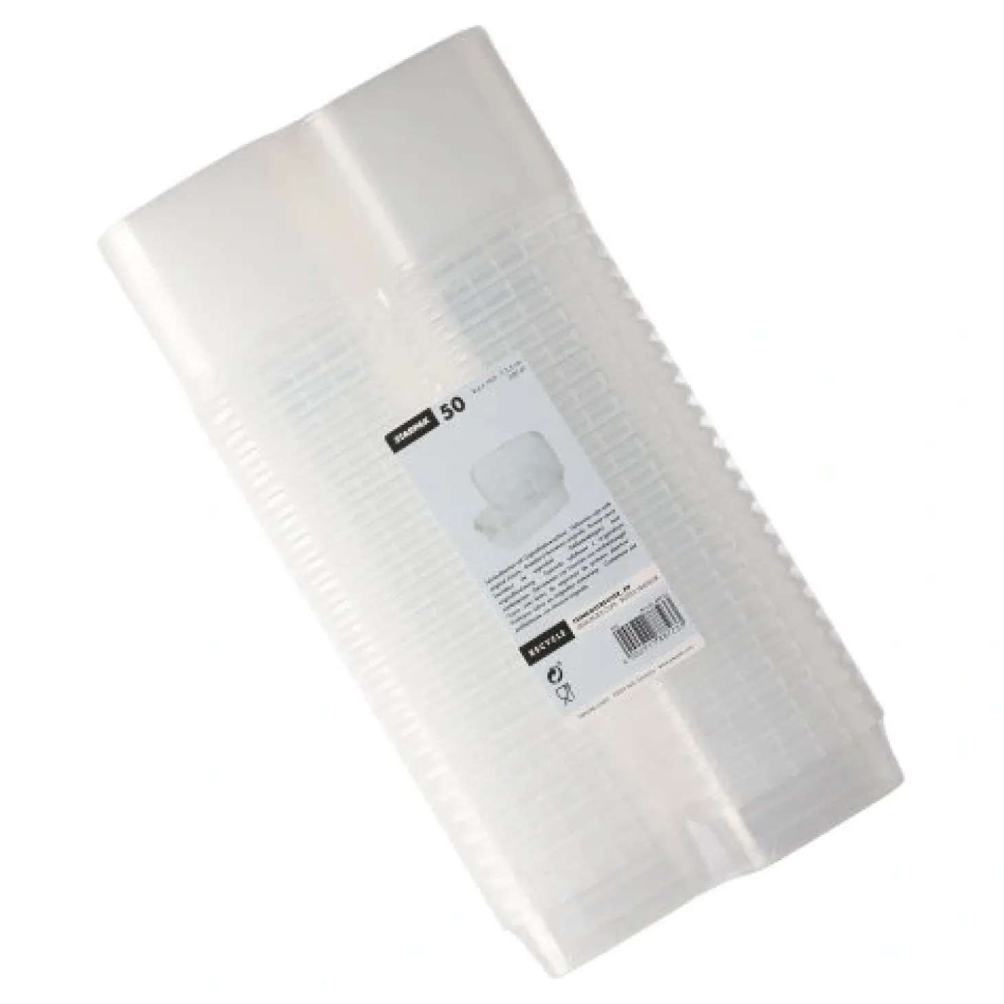 Starpak Feinkostbecher, PP eckig 200 ml 3,5 cm x 8,6 cm x 10,9 cm transparent mit Originalitätsverschluss
