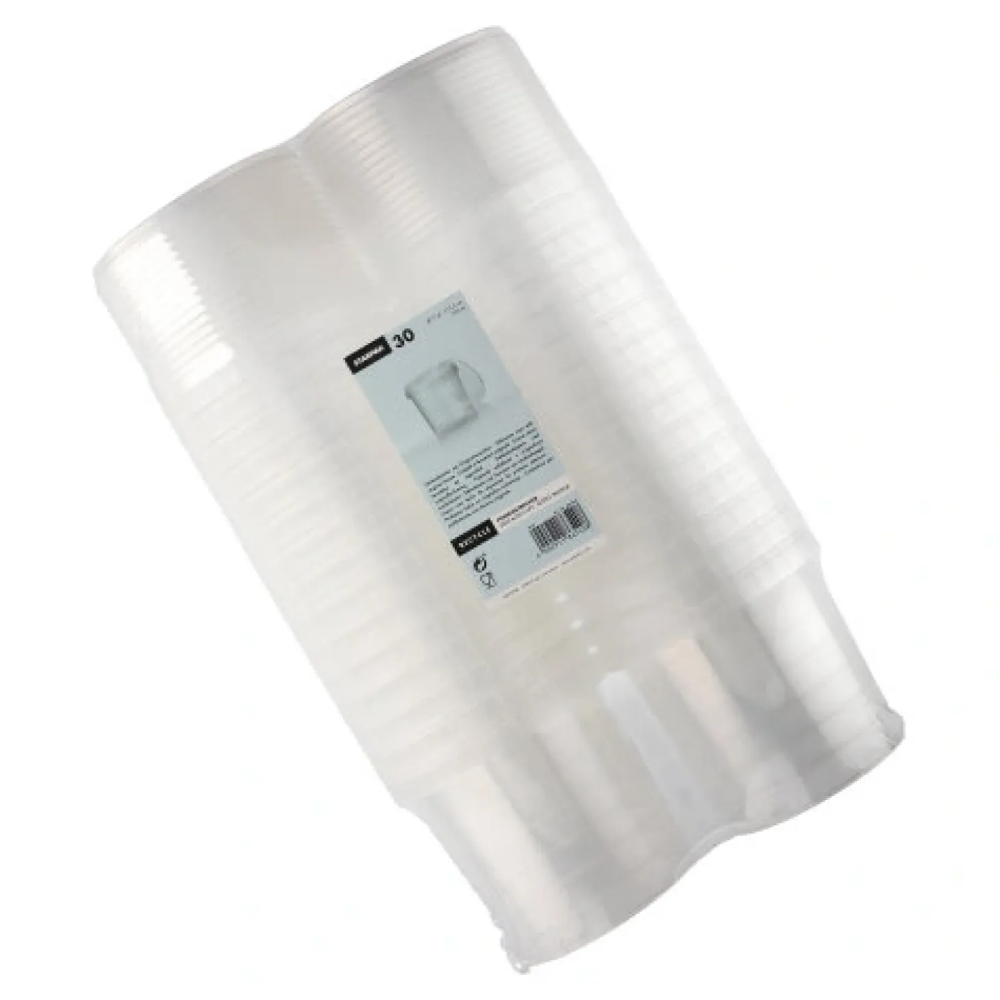 Starpak Feinkostbecher, PP 770 ml Ø 11,8 cm, 11,3 cm transparent mit Originalitätsverschluss
