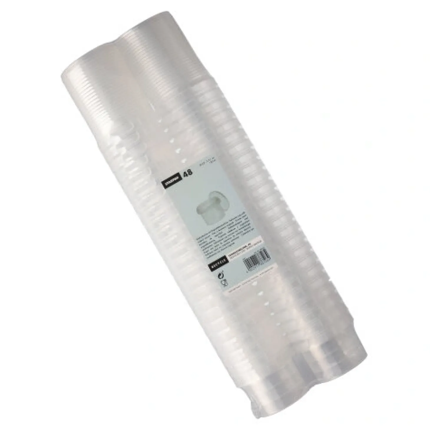 Starpak Feinkostbecher, PP rund 120 ml Ø 6,9 cm, 5,1 cm transparent mit Originalitätsverschluss