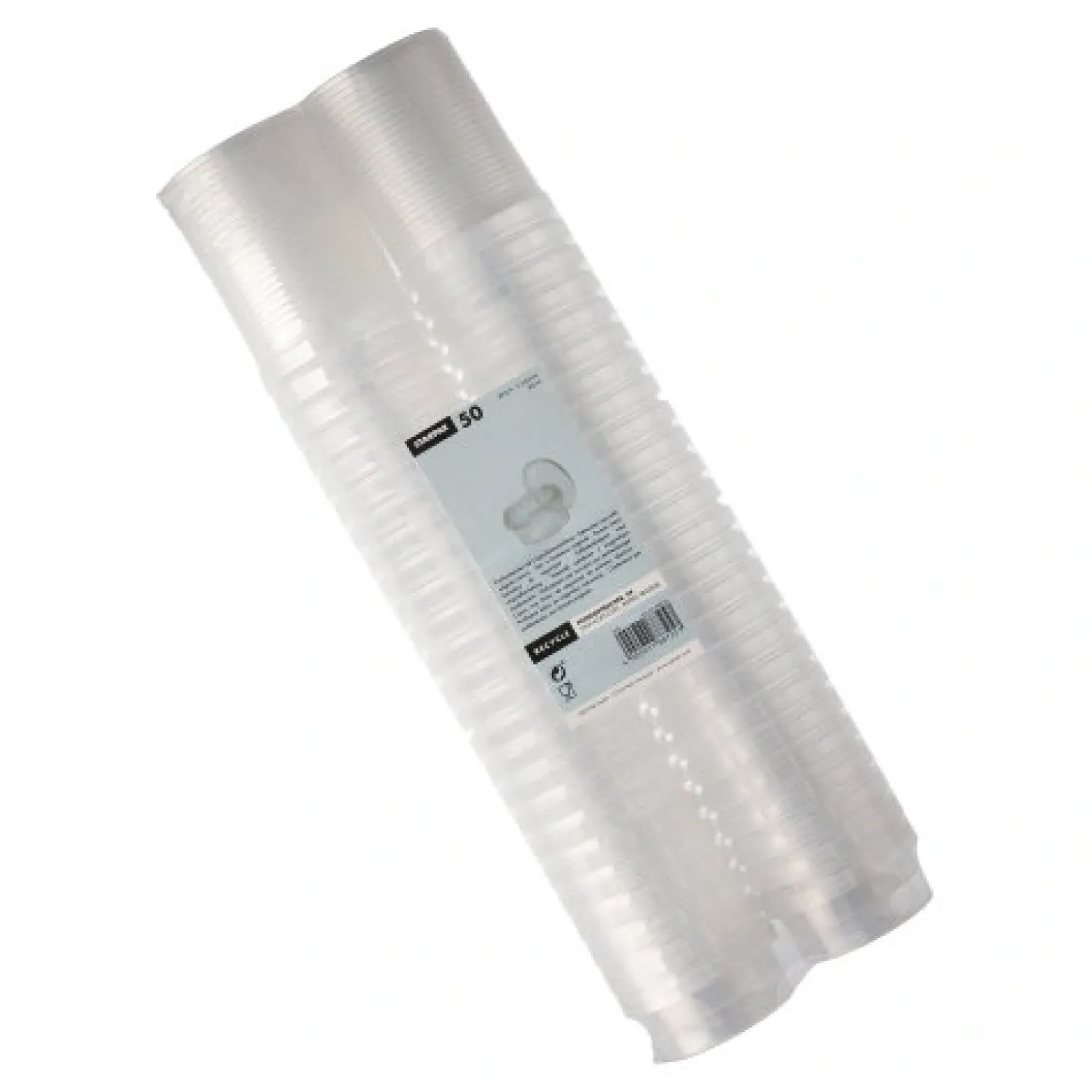Starpak Feinkostbecher, PP rund 80 ml Ø 6,9 cm, 3,65 cm transparent mit Originalitätsverschluss