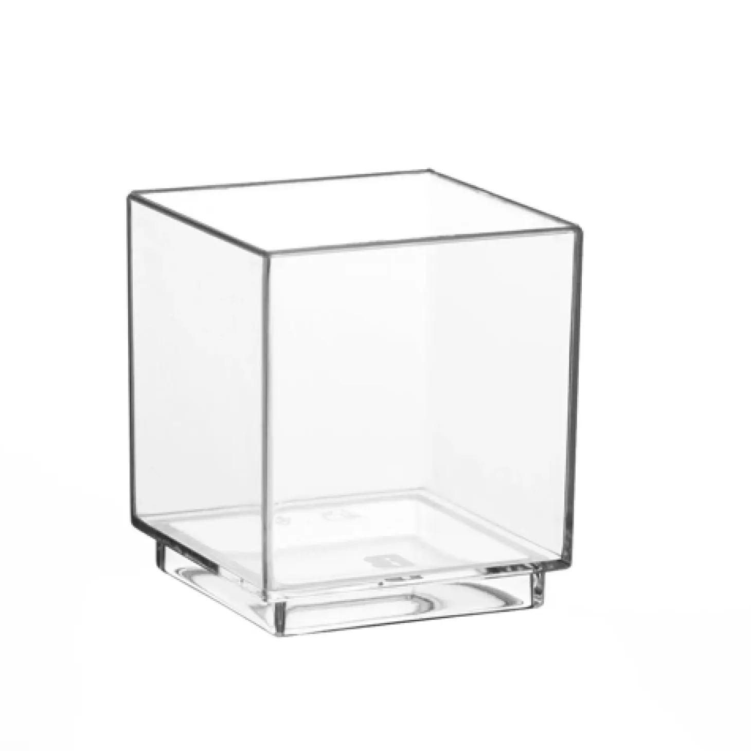 Starpak Fingerfood - Schalen, PS eckig 55 ml 4,7 cm x 4,2 cm x 4,2 cm glasklar