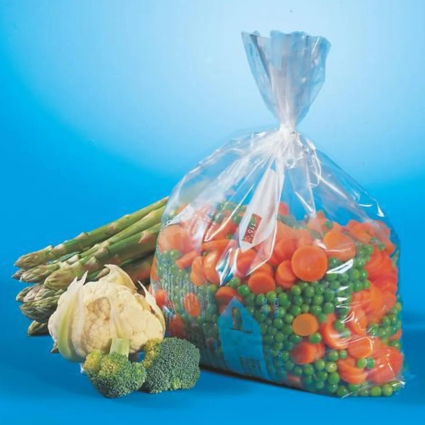 Starpak Gefrierbeutel, LLDPE 10 l 60 cm x 40 cm transparent in Faltschachtel