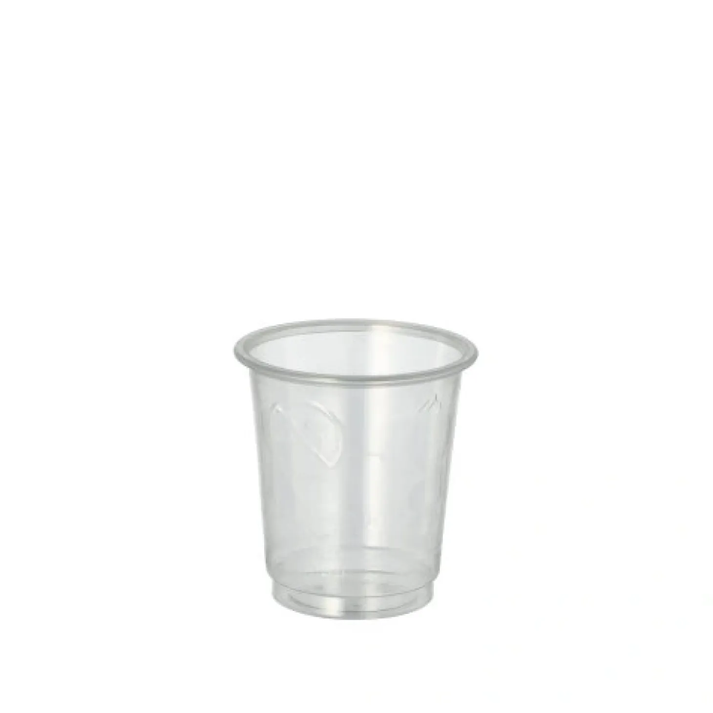 Starpak Gläser für Schnaps, PET 4 cl Ø 4,8 cm, 5 cm glasklar