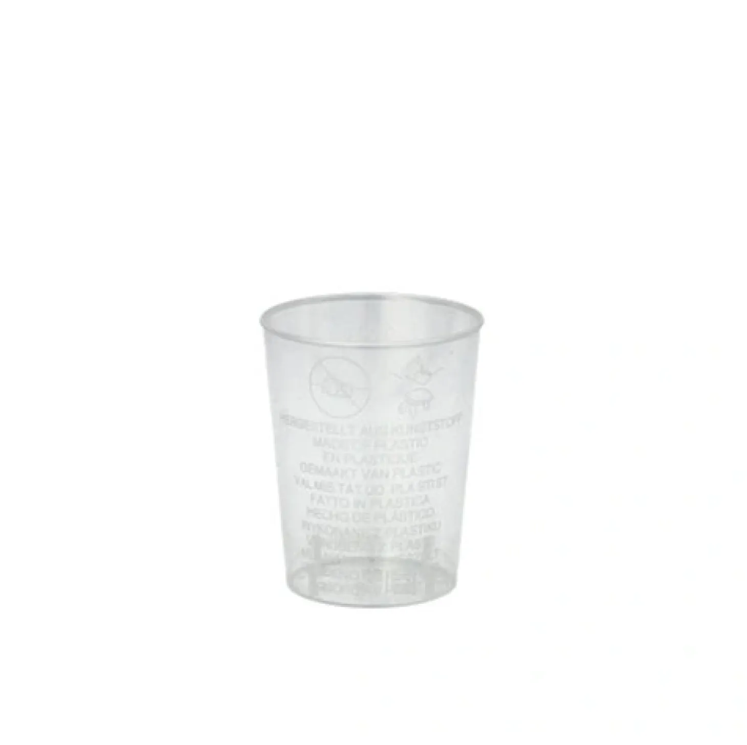 Starpak Gläser für Schnaps, PS 4 cl Ø 4,2 cm, 5,2 cm glasklar