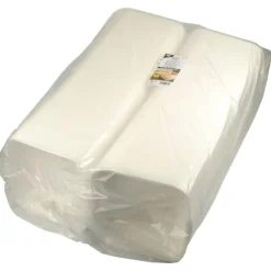 Starpak Hamburger-Boxen mit Klappdeckel, XPS 11 cm x 20 cm x 20 cm weiß laminiert XXL