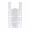 Starpak Hemdchen-Tragetaschen, HDPE 55 cm x 22 cm x 15 cm weiß mittel