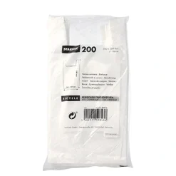 Starpak Hemdchen-Tragetaschen, HDPE 50 cm x 26 cm x 16 cm weiß
