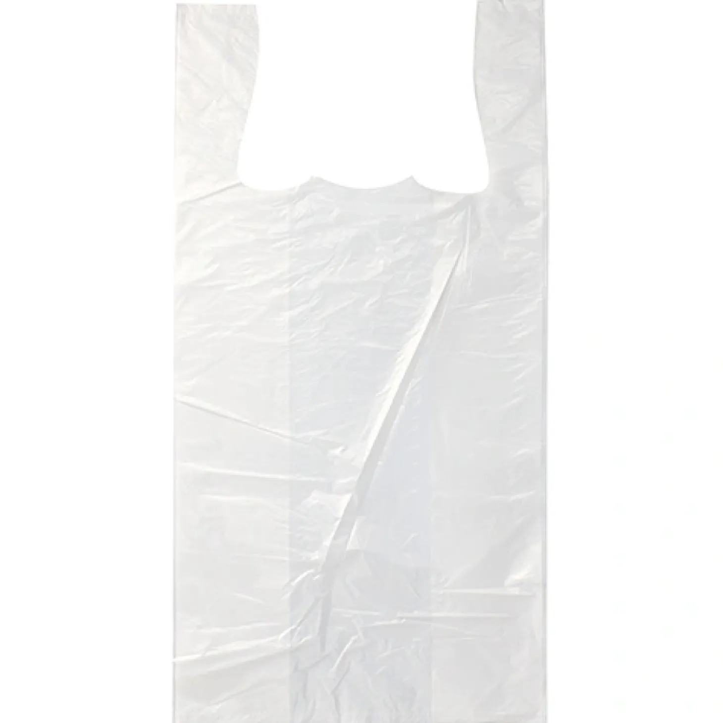 Starpak Hemdchen-Tragetaschen, HDPE 60 cm x 30 cm x 18 cm weiß