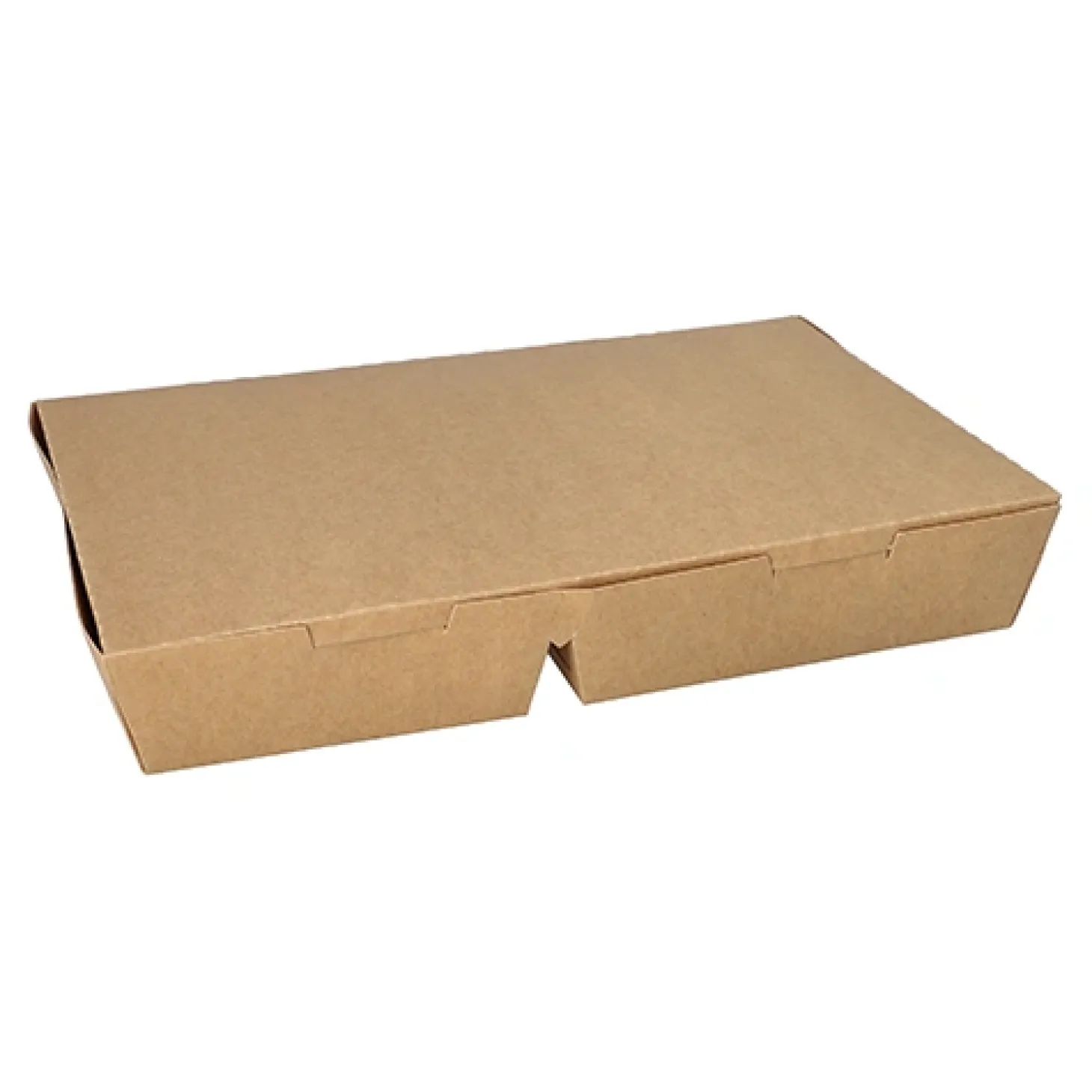 Starpak Lunchboxen, Pappe 5-geteilt 900 ml 4,2 cm x 17 cm x 25,5 cm braun