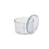 Starpak Mehrweg-Becher + Deckel rund 190 ml Ø 8 cm, 5,4 cm transparent "Cella"