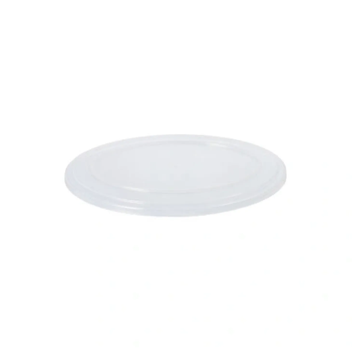 Starpak Mehrweg-Deckel PP für Schalen oval 1 cm x 10,5 cm x 15,5 cm transparent "Cella"