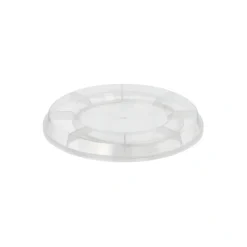 Starpak Mehrweg-Deckel rund Ø 11 cm, 1,3 cm transparent für Eis- und Dessertschalen, 10 x 25 Stück