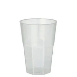 Starpak Mehrweg-Gläser für Caipirinha PP 0,3 l Ø 8 cm, 11 cm transluzent unzerbrechlich