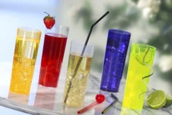 Starpak Mehrweg-Gläser für Longdrinks PP 0,3 l Ø 5,85 cm, 15,2 cm transluzent unzerbrechlich