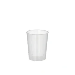 Starpak Mehrweg-Gläser für Schnaps PP 4 cl Ø 4,3 cm, 5,2 cm unzerbrechlich, 25 x 20 Stück