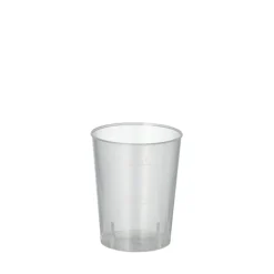 Starpak Mehrweg-Gläser für Schnaps PP 4 cl Ø 4,3 cm, 5,2 cm unzerbrechlich, 40 x 50 Stück