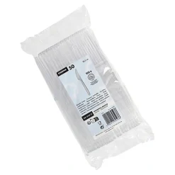 Starpak Mehrweg-Messer 18,5 cm transparent, 20 x 50 Stück