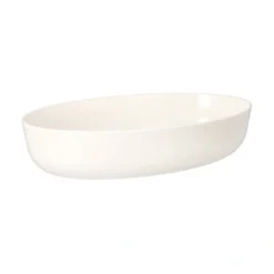 Starpak Mehrweg-Schalen oval 1600 ml 6 cm x 16,5 cm x 26 cm weiß 