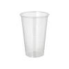 Starpak Mehrweg-Trinkbecher 0,2 l Ø 7,03 cm, 10 cm transparent, 30 x 100 Stück