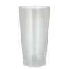Starpak Mehrweg-Trinkbecher 0,4 l Ø 7,5 cm, 14,5 cm transluzent unzerbrechlich