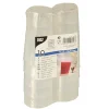 Starpak Mehrweg-Trinkbecher 0,2 l Ø 6,5 cm, 11,4 cm transluzent unzerbrechlich